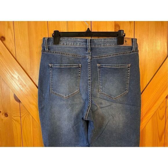 US POLO ASSN HIGH-RISE Skinny Jeans Med Wash size 17 (3495) Read - Picture 6 of 10